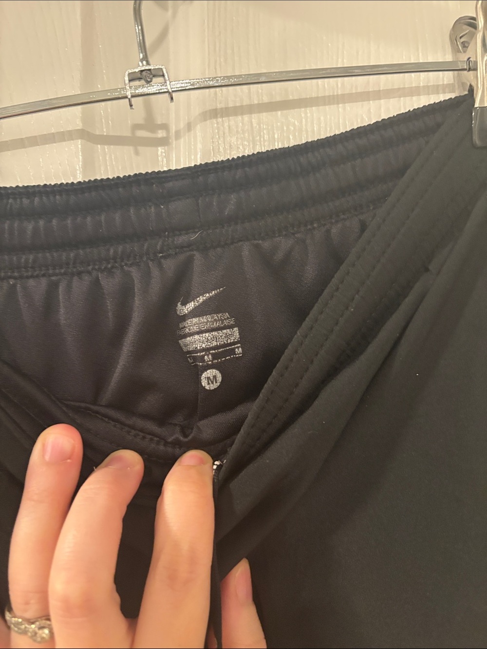 Nike Black Women's Athletic Shorts with Inner Liner - Picture 3 of 3
